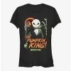 New ⭐ Disney The Nightmare Before ⌛ Christmas Jack The Pumpkin King Girls T-Shirt 🎁