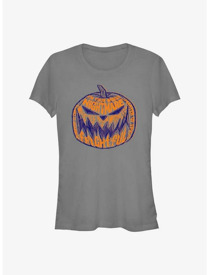 Cheap β Disney The Nightmare Before Christmas Pumpkin Lettering Girls T-Shirt π 1 Cheap β Disney The Nightmare Before Christmas Pumpkin Lettering Girls T-Shirt π