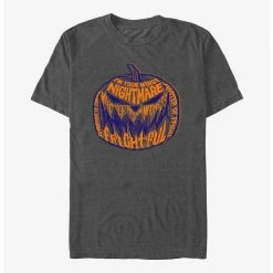 Promo ✔️ Disney The Nightmare Before ⭐ Christmas Pumpkin Lettering T-Shirt ✔️