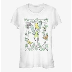 Best deal 🌟 Disney Tinker Bell Illustration Girls T-Shirt 🛒