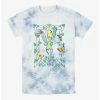 Best Sale 🔥 Disney Tinker Bell Illustration Tie-Dye T-Shirt 🎁