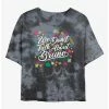 Outlet ⭐ Disney Encanto We Don't Talk About Bruno Tie-Dye ✔️ Girls Crop T-Shirt ✨