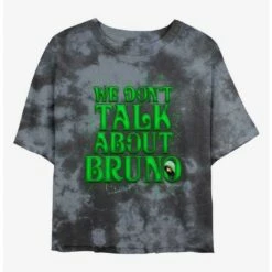 Buy 😍 Disney Encanto We Don't Talk About Bruno Tie-Dye Girls Crop T-Shirt 💯