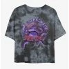 Best deal ⌛ Disney The Little Mermaid Ursula So Much For True Love Tie-Dye Girls Crop T-Shirt 🤩
