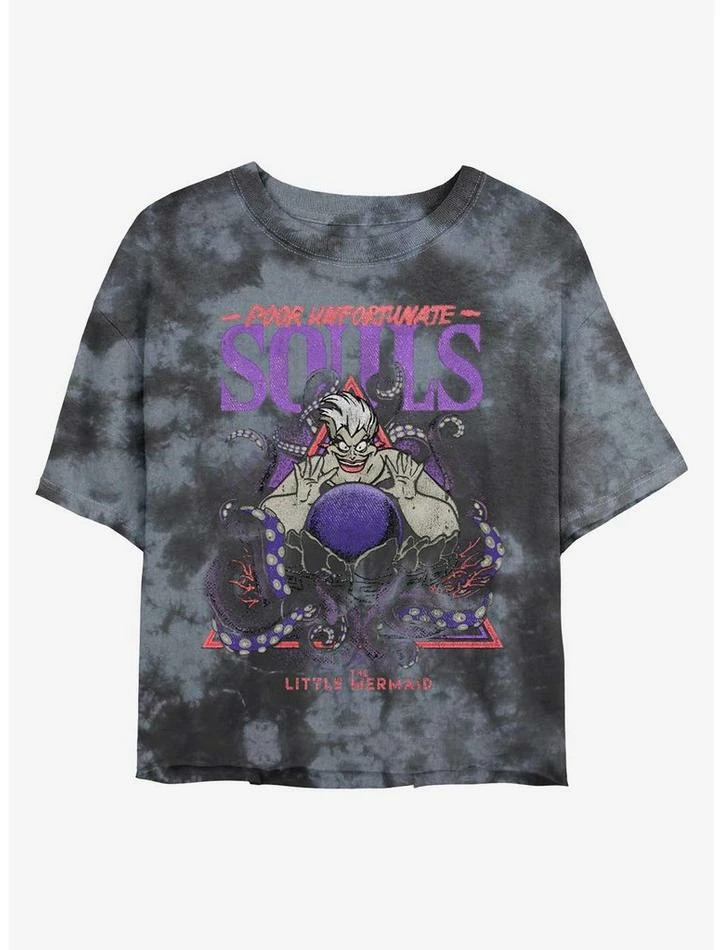 Best Sale β Disney The Little Mermaid Ursula Poor Unfortunate Souls Tie-Dye Girls Crop T-Shirt π 1 Best Sale β Disney The Little Mermaid Ursula Poor Unfortunate Souls Tie-Dye Girls Crop T-Shirt π