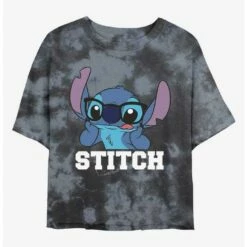 Best reviews of ⌛ Disney Lilo & Stitch Smart Stitch Tie-Dye Girls Crop T-Shirt ⭐