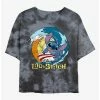 Buy ⌛ Disney Lilo & Stitch Surf's Up Tie-Dye 🔔 Girls Crop T-Shirt ⌛