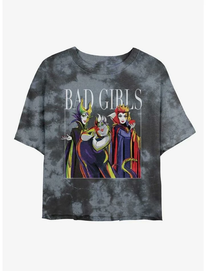 Best deal π₯ Disney Villains Bad Girls Tie-Dye Girls Crop T-Shirt π 1 Best deal π₯ Disney Villains Bad Girls Tie-Dye Girls Crop T-Shirt π