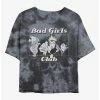 Cheapest 😀 Disney Villains Bad Girls Club Tie-Dye 😍 Girls Crop T-Shirt ✨