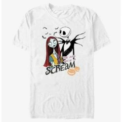 Best reviews of ✨ Disney The Nightmare Before ✔️ Christmas Jack and Sally You Are Such A Scream T-Shirt ⭐