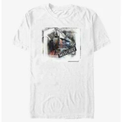 Promo 💯 Disney The Nightmare Before Christmas Authentic Mischief T-Shirt 😍