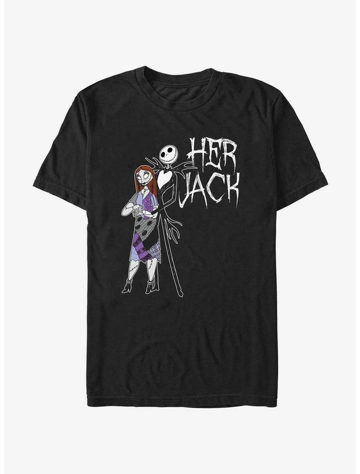 Best Pirce ✔️ Disney The Nightmare Before 🎉 Christmas Her Jack T-Shirt ⭐ 1 Best Pirce ✔️ Disney The Nightmare Before 🎉 Christmas Her Jack T-Shirt ⭐