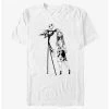 Coupon 🎁 Disney The Nightmare Before ❄ Christmas Jack and Sally T-Shirt ⌛