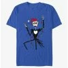Flash Sale 👏 Disney The Nightmare Before ❄ Christmas Santa Jack ❄ Christmas Lights T-Shirt ❤️