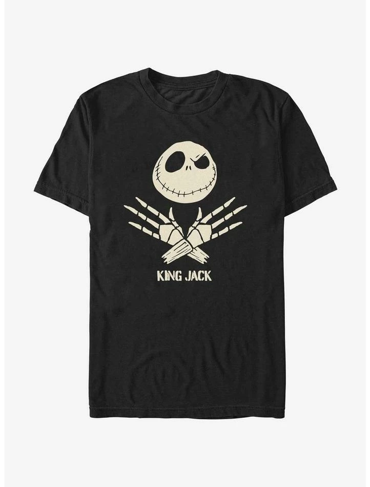 Outlet ⭐ Disney The Nightmare Before ❄ Christmas King Jack T-Shirt ❤️ 1 Outlet ⭐ Disney The Nightmare Before ❄ Christmas King Jack T-Shirt ❤️