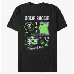 Hot Sale 😀 Disney The Nightmare Before Christmas Oogie Boogie Time T-Shirt 💯