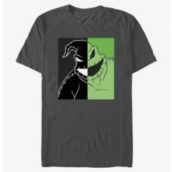 Promo 🤩 Disney The Nightmare Before ❄ Christmas Oogie Boogie Split T-Shirt ✨