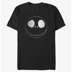 Buy 😉 Disney The Nightmare Before Christmas Jack Skellington Skull Head T-Shirt 🎉