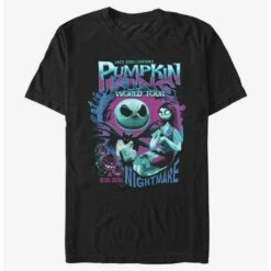 Cheap 🥰 Disney The Nightmare Before Christmas Pumpkin King World Tour T-Shirt 😀
