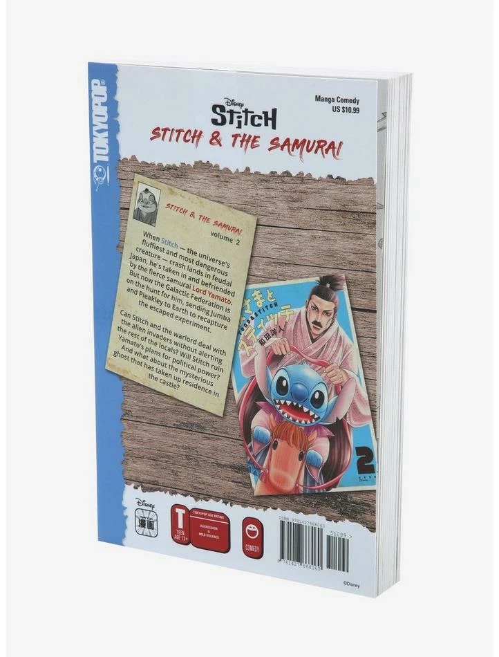Discount ๐ Disney Stitch and the Samurai Volume 2 Manga ๐ 3 Discount ๐ Disney Stitch and the Samurai Volume 2 Manga ๐ - Image 3
