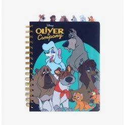 Top 10 β€οΈ Disney Oliver & Company Tabbed Journal β