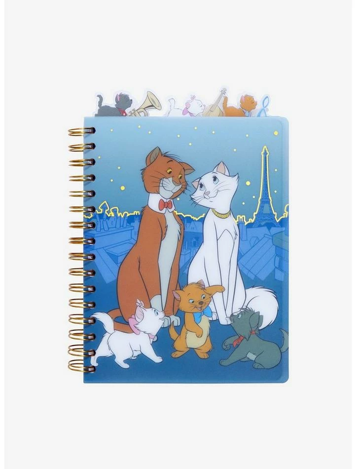 Hot Sale ⭐ Disney The Aristocats Family Tabbed Journal ❤️ 1 Hot Sale ⭐ Disney The Aristocats Family Tabbed Journal ❤️