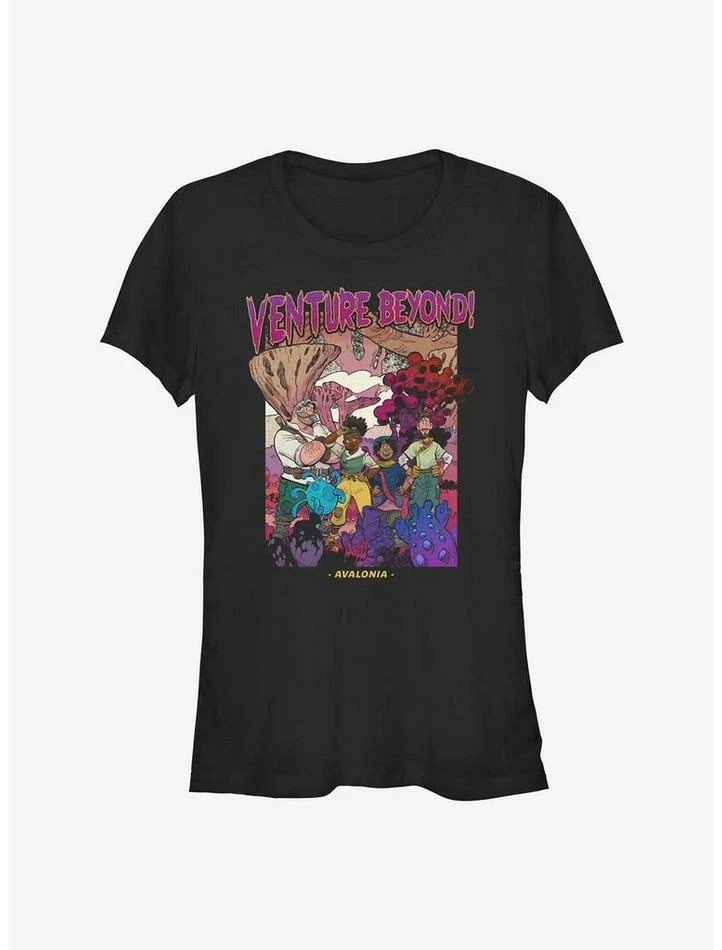 Deals 😉 Disney Strange World Venture Beyond Poster Girls T-Shirt 🤩 1 Deals 😉 Disney Strange World Venture Beyond Poster Girls T-Shirt 🤩