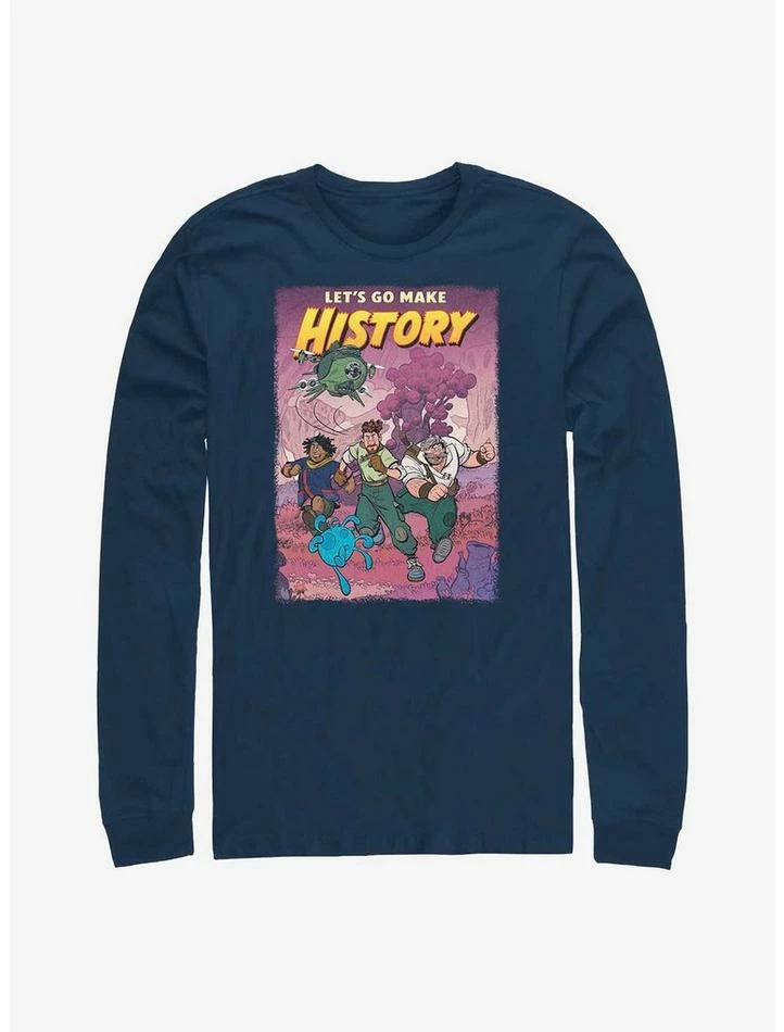 Wholesale 🌟 Disney Strange World Make History Long-Sleeve T-Shirt 😀 1 Wholesale 🌟 Disney Strange World Make History Long-Sleeve T-Shirt 😀