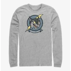 Cheap ❤️ Disney Strange World Lightning Lynxes Badge Long-Sleeve T-Shirt ✨