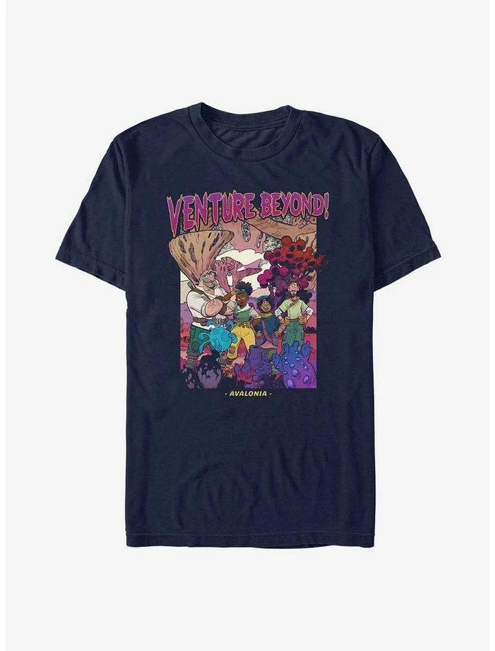 Top 10 ⌛ Disney Strange World Venture Beyond Poster T-Shirt ❤️ 1 Top 10 ⌛ Disney Strange World Venture Beyond Poster T-Shirt ❤️