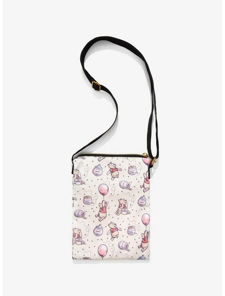 Brand new 😀 Loungefly Disney Winnie The Pooh Balloon Hunny Passport Crossbody Bag 🔥 2 Brand new 😀 Loungefly Disney Winnie The Pooh Balloon Hunny Passport Crossbody Bag 🔥 - Image 2