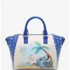 New 👏 Loungefly Disney Lilo & Stitch Bubbles Satchel Bag ✔️