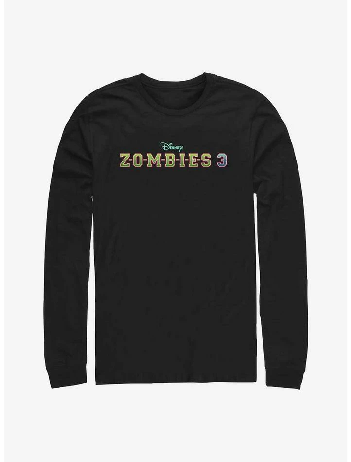 Best Sale 💯 Disney Zombies 3 Logo Long-Sleeve T-Shirt ⭐ 1 Best Sale 💯 Disney Zombies 3 Logo Long-Sleeve T-Shirt ⭐