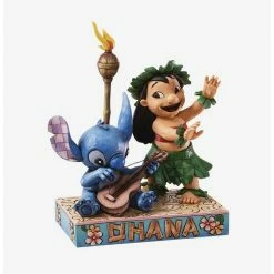 Budget 🎁 Disney Lilo & Stitch Ohana Figurine ✔️