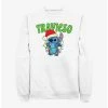Promo 💯 Disney Lilo & Stitch Travieso Naughty in Spanish Sweatshirt ⌛