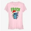 Deals ✔️ Disney Lilo & Stitch Frech Naughty in German ✔️ Girls T-Shirt ✔️