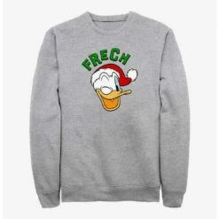 Promo 🌟 Disney Mickey Mouse Frech Naughty in German Donald Sweatshirt ⭐