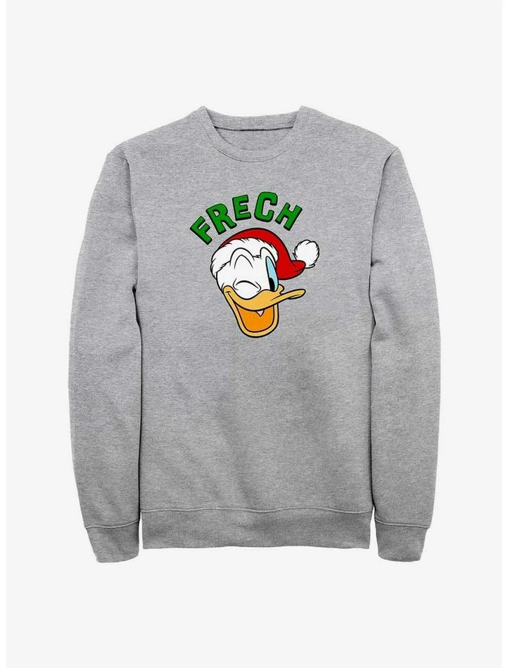 Promo 🌟 Disney Mickey Mouse Frech Naughty in German Donald Sweatshirt ⭐ 1 Promo 🌟 Disney Mickey Mouse Frech Naughty in German Donald Sweatshirt ⭐