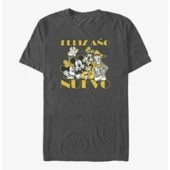 Flash Sale ✨ Disney Mickey Mouse Feliz Ano Nuevo Happy New Year in Spanish T-Shirt 🔔