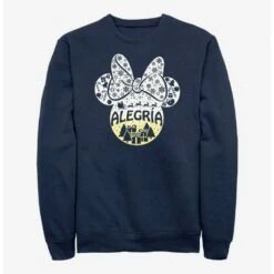 Top 10 🧨 Disney Minnie Mouse Alegria Joy in Spanish Ears Sweatshirt ✨
