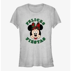 Coupon ✨ Disney Minnie Mouse Felices Fiestas Happy Holidays in Spanish 😍 Girls T-Shirt ❤️