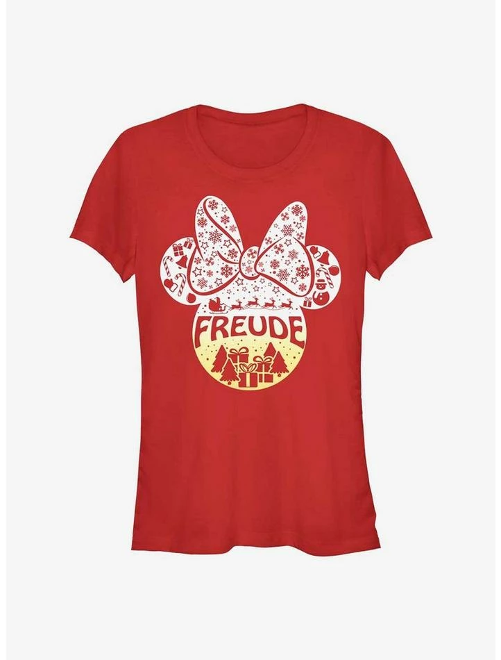 Best Sale ✔️ Disney Minnie Mouse Freude Joy in German Ears 🔥 Girls T-Shirt ✨ 1 Best Sale ✔️ Disney Minnie Mouse Freude Joy in German Ears 🔥 Girls T-Shirt ✨