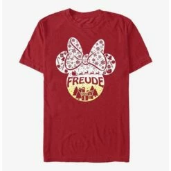 Best reviews of 🥰 Disney Minnie Mouse Freude Joy in German Ears T-Shirt ⌛