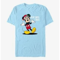Cheapest 😍 Disney Mickey Mouse Santa I Tried T-Shirt 🛒