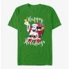Deals 🔥 Disney Mickey Mouse Happy Holidays Santa Mickey T-Shirt 🛒