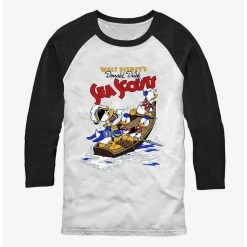 Discount ⭐ Disney Donald Duck Sea Scouts Raglan T-Shirt 👏