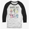 Top 10 👍 Disney Pixar Inside Out All The Feels Raglan T-Shirt 🧨