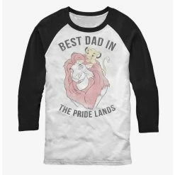 Cheapest ⌛ Disney The Lion King Pride Lands Dad Raglan T-Shirt ⌛