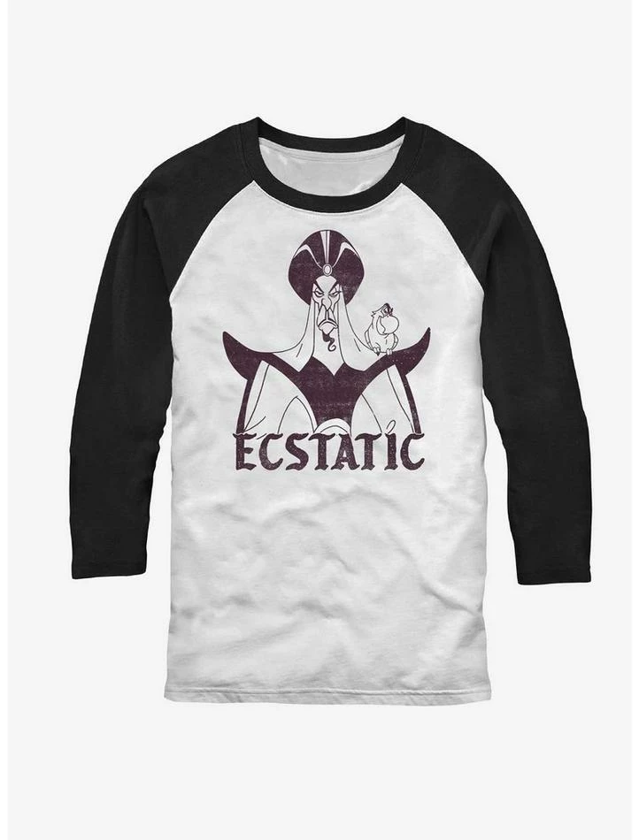 Cheapest π Disney Villains Ecstatic Jafar Raglan T-Shirt π 1 Cheapest π Disney Villains Ecstatic Jafar Raglan T-Shirt π