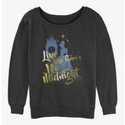 Budget ⌛ Disney Cinderella No Midnight 😀 Girls Slouchy Sweatshirt ⭐